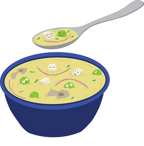 clipart chicken soup - photo #39